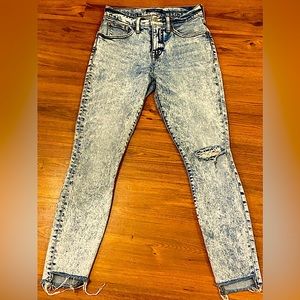 Lucky jeans (mid rise slim Ava) size 0/25 A